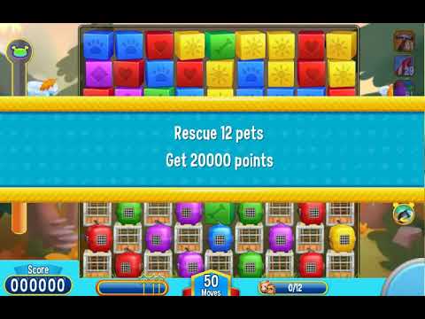 Pet Rescue Saga Level 307 - No Boosters