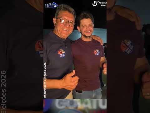 📢🗳️ ELEIÇÕES 2026: CAMPANHA É LANÇADA EM GOIATUBA!A