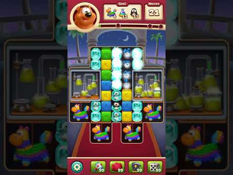 Toon Blast Level 3423 NO BOOSTERS - A S GAMING ✔️