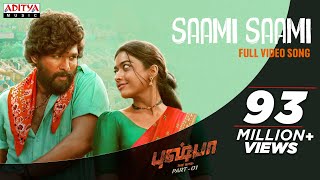 Saami Saami (Tamil) Full Video Song  Pushpa Songs 