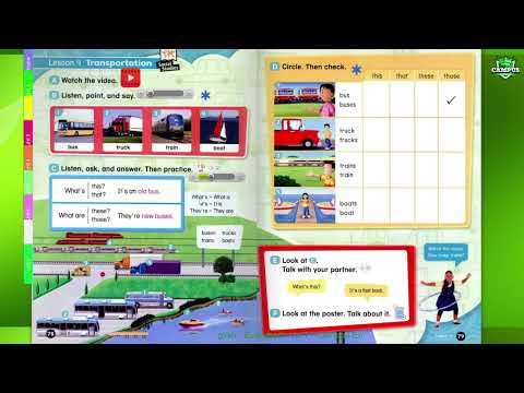 Everybody up 1 - Unit 8 - The toy store - Lesson 4 - Transportation