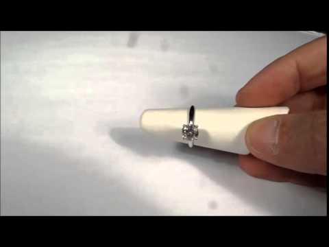 1 24ct Round Cut Solitaire Ring L327