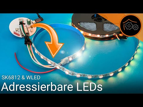 Controlling addressable LED strips with WLED (SK6812) - Basics
