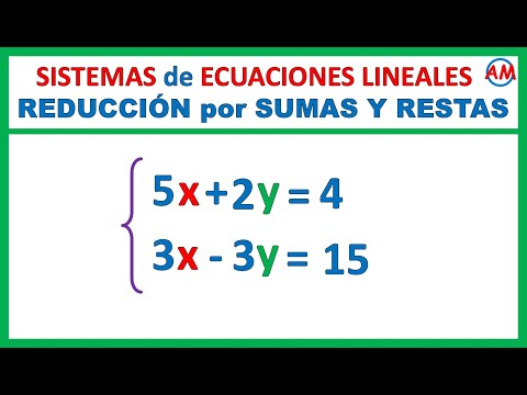📌 SYSTEM OF EQUATIONS | REDUCTION METHOD | Example 5 😊