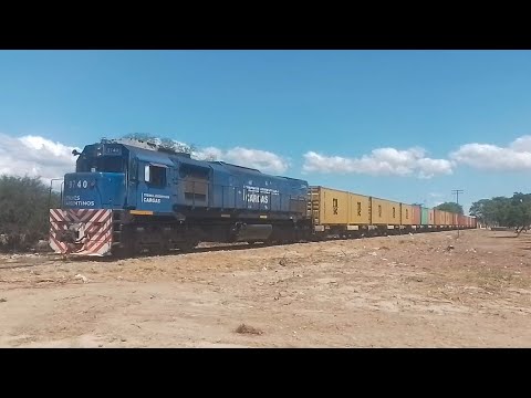 [TRENES ARG.CARGAS] GT22CU #9740 RUMBO A PAMPA BLANCA-JUJUY!