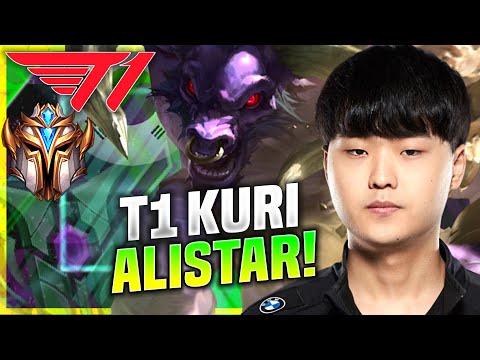 KURI IS READY FOR ALISTAR! - T1 Kuri Plays Alistar Supp vs Pantheon! | KR SoloQ Patch 10.22