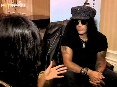 An interview with Rock god, Slash, in South Africa for Kings of Chaos tour (7.6.2013)