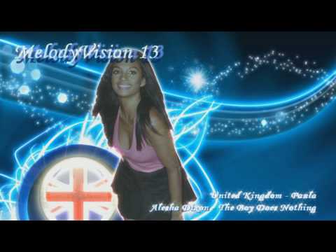 MelodyVision 13 - UNITED KINGDOM - Alesha Dixon - "The Boy Does Nothing"
