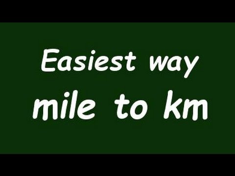 1st YouTube video about how many miles is 1000 km