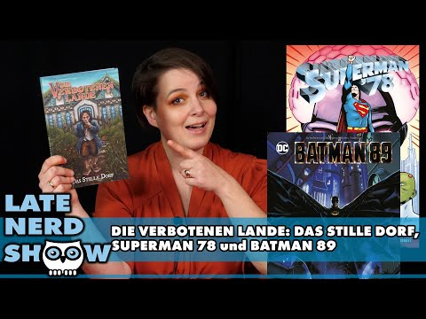 Die Verbotenen Lande Abenteueranthologie "Das Stille Dorf" und Retro-Comics zu Superman und Batman