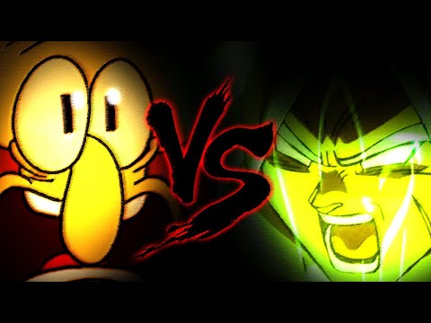 Broly vs Squidward