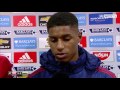 Manchester United vs Arsenal 3-2 Michael Carrick and Marcus Rashford Post Match Interview