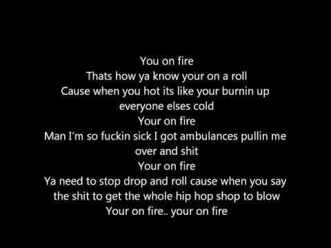 Eminem -  On Fire ( LYRICS)