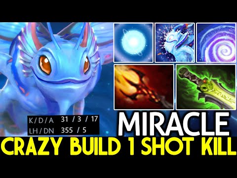 MIRACLE [Puck] Most Crazy Build 1 Shot Kill No Mercy Dota 2