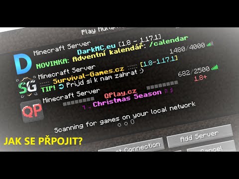 How to join Minecraft multiplayer servers?