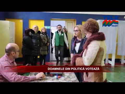 Doamnele din politică votează - Emilia Arcan și Luminița Vîrlan