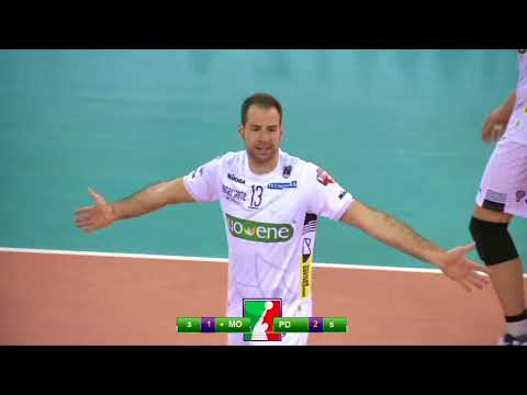 4° set: Azimut Modena - Kioene Padova 1-3
