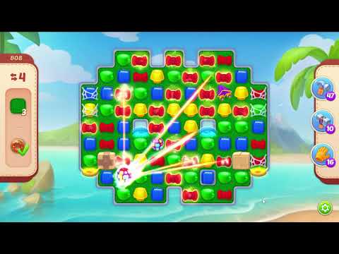 Homescapes 808 Level - 17 moves - NO BooSTERS