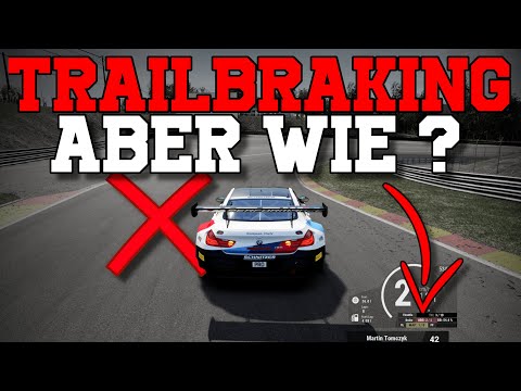 With this knowledge you'll gain real time when braking - trail braking explained simply!