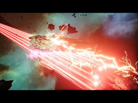Skalgrim Mod 2021: Nyadra'zathas - Necrons vs Chaos - Battlefleet Gothic Armada 2