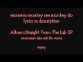 Eminem-Monkey See Monkey Do Lyrics In ...
