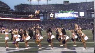 Raven Cheerleaders 2014 Pre Season Game