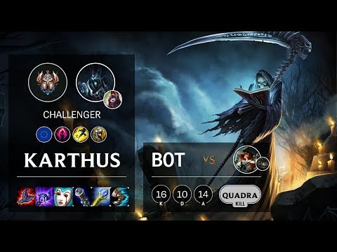 Karthus Bot vs Miss Fortune - EUW Challenger Patch 10.9
