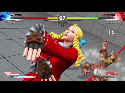 SF5 TS-Sabin (Dhalsim) vs Die-lin (Karin)