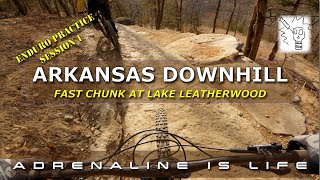 Downhill MTB in Arkansas | Practicing my Enduro Skills at Lake Leatherwood | Mountain Biking Travel