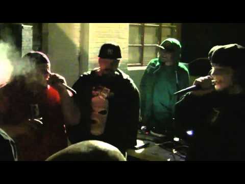 Grindhouse Gang - The Oracle LIVE (Produced by Snowgoons) in Columbia, SC 10/02/10
