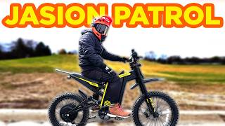 Jasion Patrol Review: 52V Power in a Dirt Bike Style eBike!