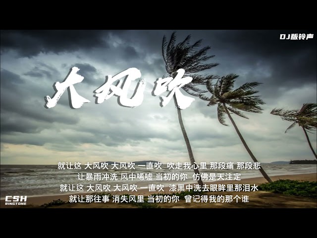 大风吹 王赫野 铃声 Dj版 新闻now