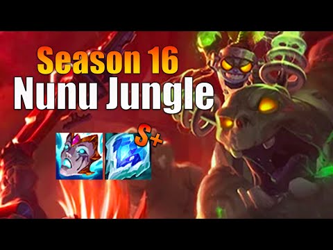 Nunu Jungle Guide Season 16 – Best Build, Runes & Pathing