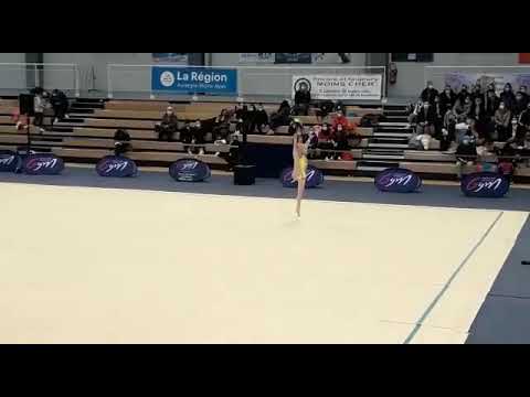 Zoé Hochart Championnat de France  2022 NatB 10 ans ML