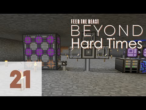FTB Beyond Hard Times Ep 21 - ME Autocrafting