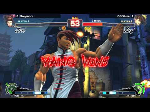 USF4 @ NLBC #147 - Kreymore vs OG Shine [720p/60fps]