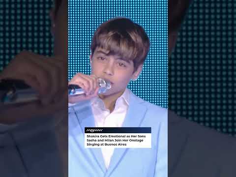 Shakira Sings With Her Sons For the First Time in Buenos Aires