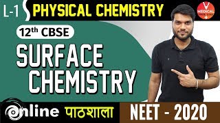 Surface Chemistry Class 12 | Absorption &amp; Adsorption Isotherm-L1 | Chemistry | Neet 2020 Preparation