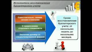 Восстановление бухгалтерского и налогового учета