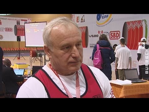 Председатель Витебского облисполкома Николай Шерстнёв выиграл “бронзу” на Кубке Европы по классическому пауэрлифтингу и жиму штанги лежа