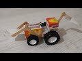 How To Make A JCB Tractor Matchbox DIY Matchbox Toy Mini Jcb Tractor
