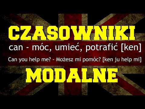 Czasowniki modalne angielski