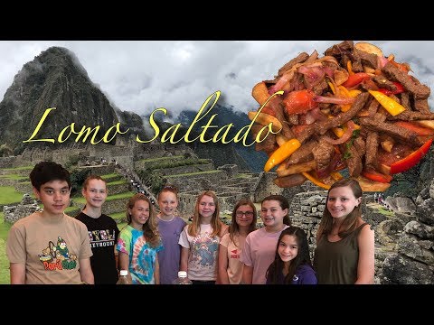 Cooking Peruvian Food with American Girl Scouts (Lomo Saltado)