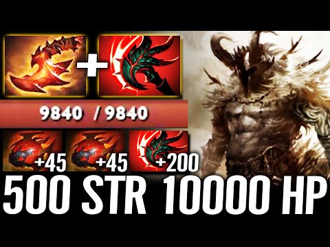 🔥 500+ STR 10.000 HP RAID BOSS IS BACK — Centaur 2x Heart + Shard 100% Best Tanker Dota 2 Pro