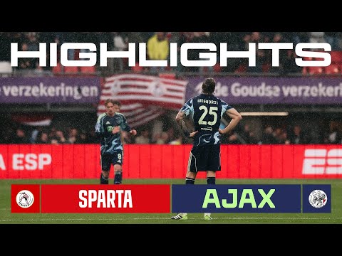 Highlights Sparta - Ajax | VriendenLoterij Eredivisie