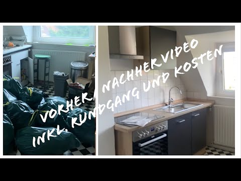 Messi Wohnung - Was denkst du hat die Renovierung und Entsorgung gekostet? Vorher & Nachher Rundgang