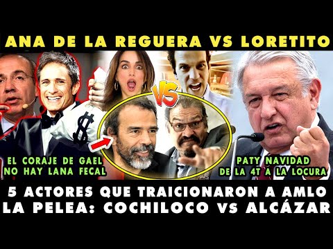 ¡SE CONFRONTAN POR AMLO! TOP 5 ACTORES FAMOSOS QUE DEJARON LA 4T / DIEGO LUNA, GAEL GARCÍA ¡Y MÁS!