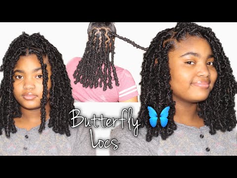 I DID THESE DISTRESSED BUTTERFLY BOHO LOCS IN 3 HOURS...