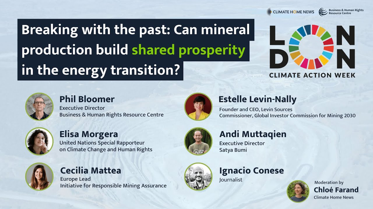 Breaking with the past: Can mineral production build shared prosperity in the energy transition?
