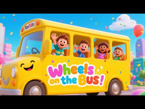 Wheels on the Bus 🚍 | JJ & Friends Sing and Learn 🎵 | CoComelon Style Songs for Kids | Ep. 30